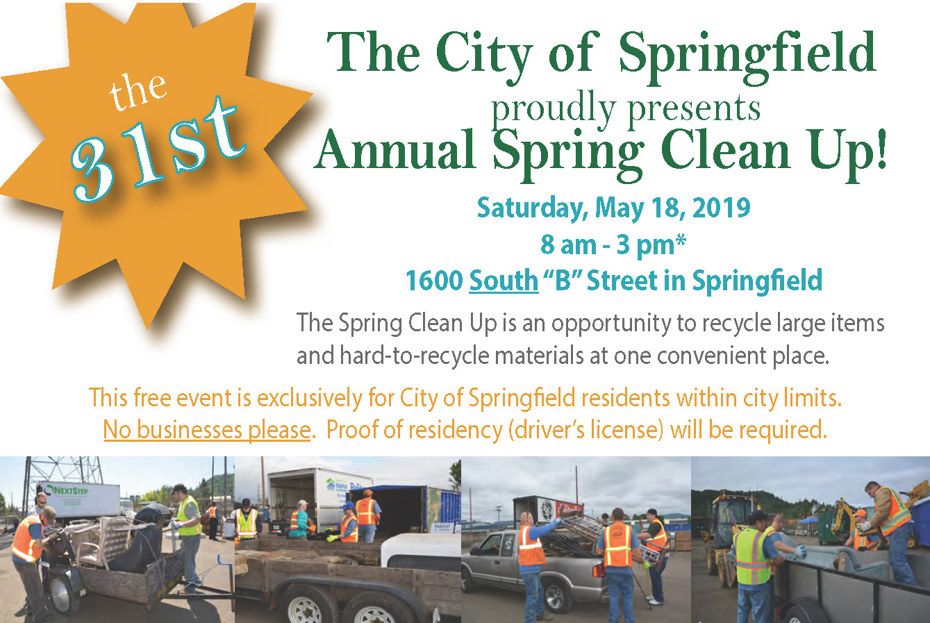 Spring Clean Up Web banner information