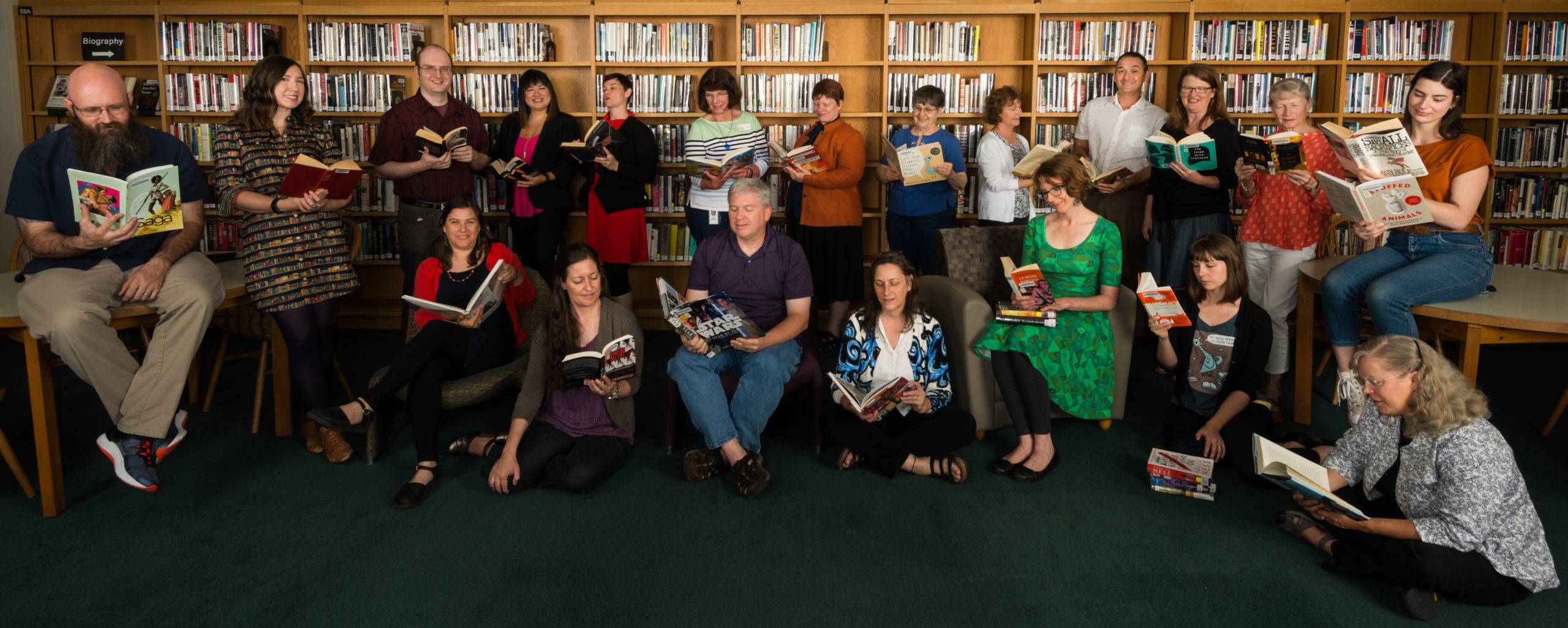 Photo of Library Staff